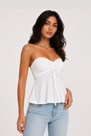 Holly Broderie Top