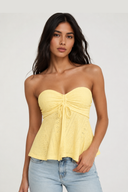 Holly Broderie Top