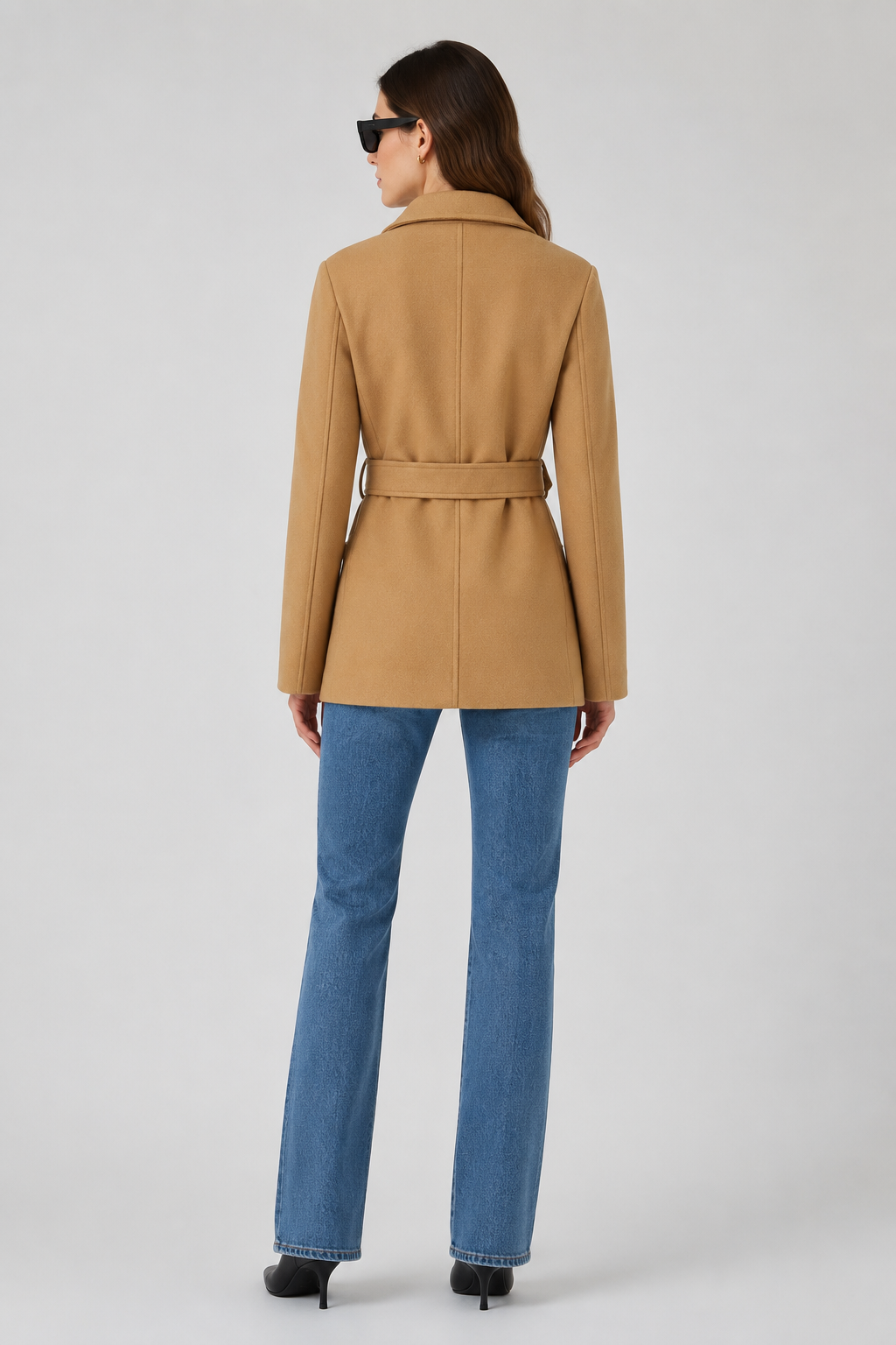 Mia Wool Trench Coat