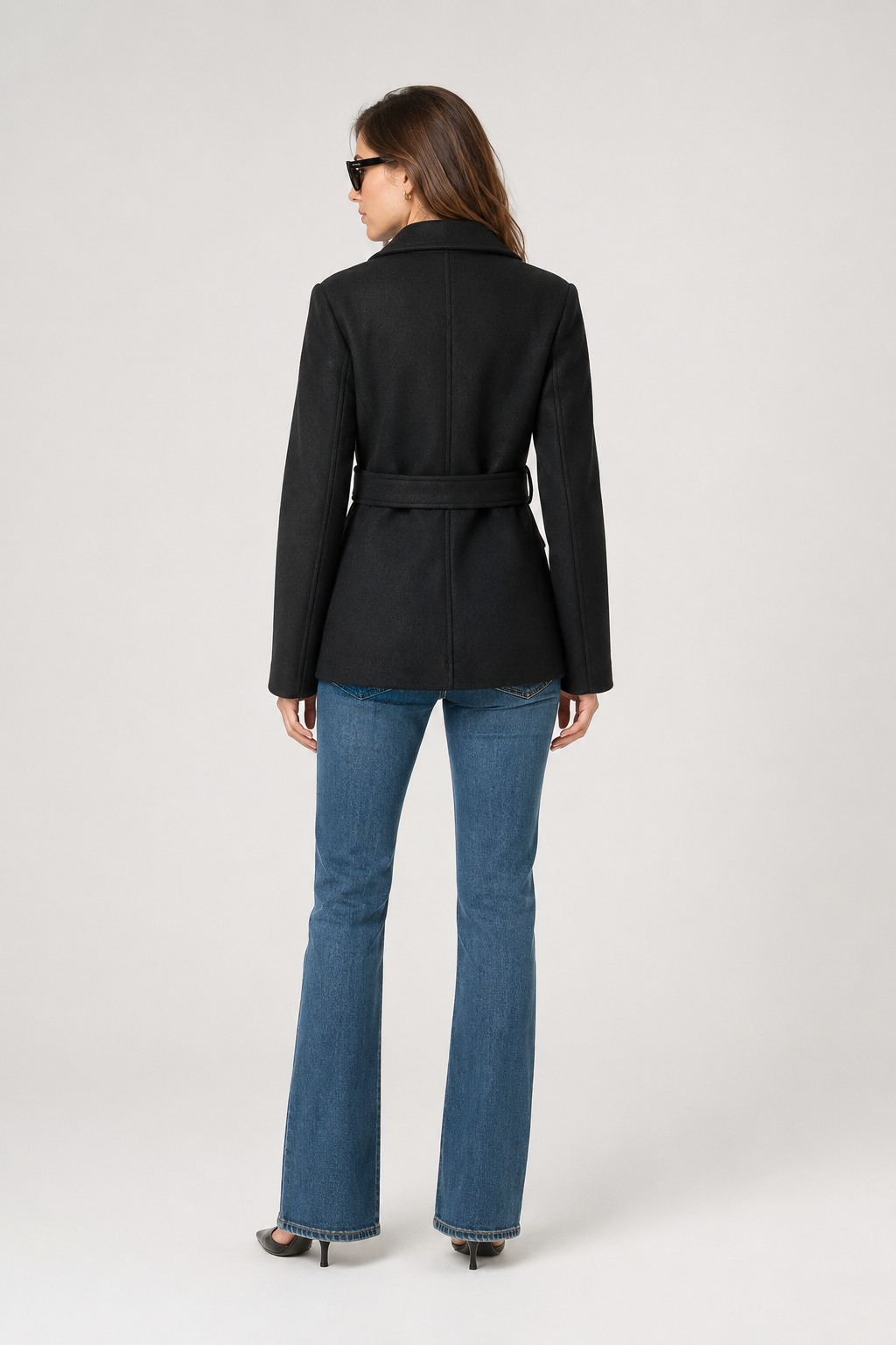 Mia Wool Trench Coat