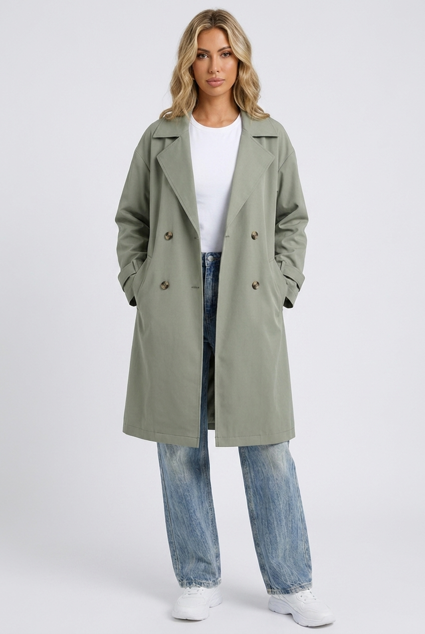 Jane Oversized Trench Coat