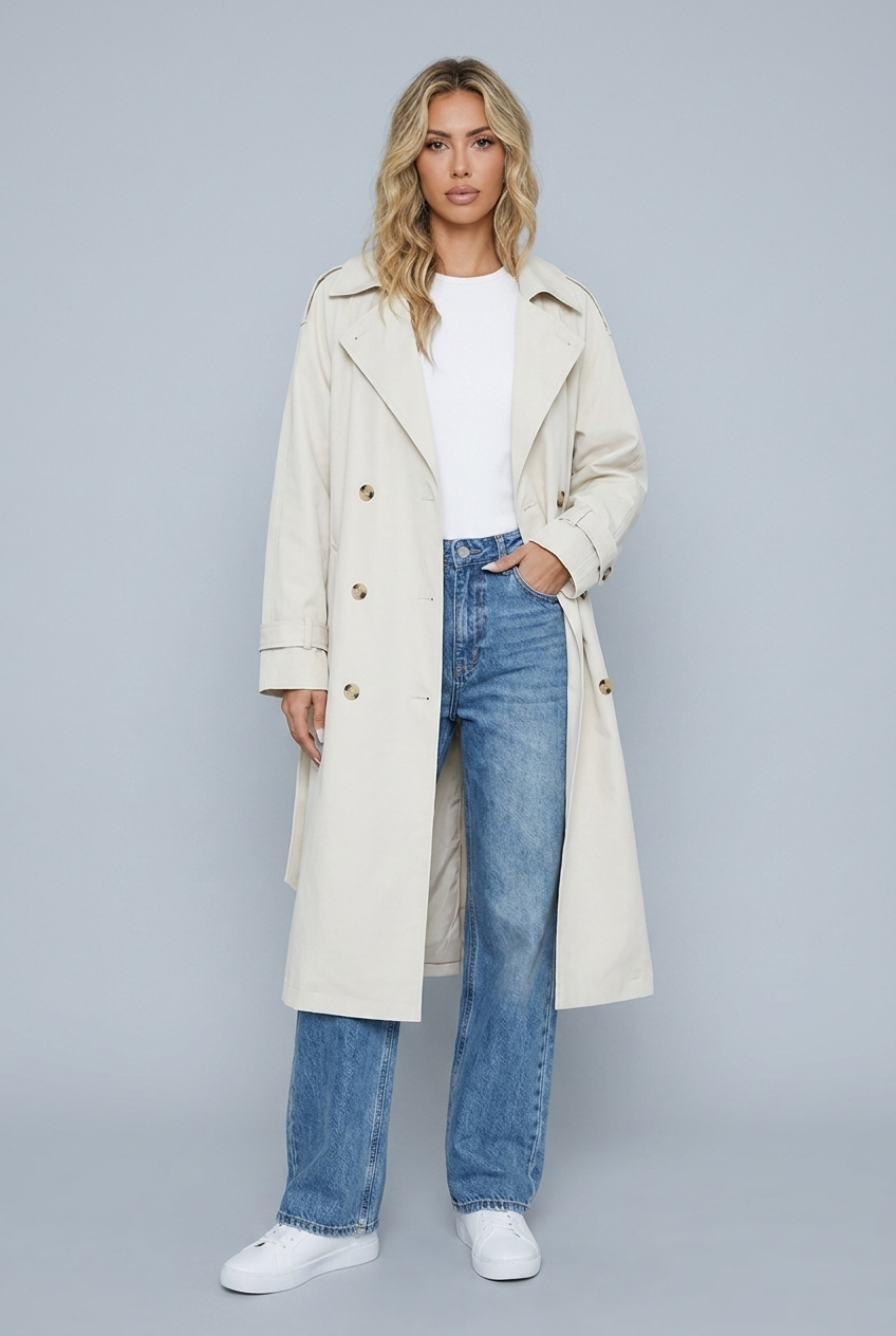 Jane Oversized Trench Coat