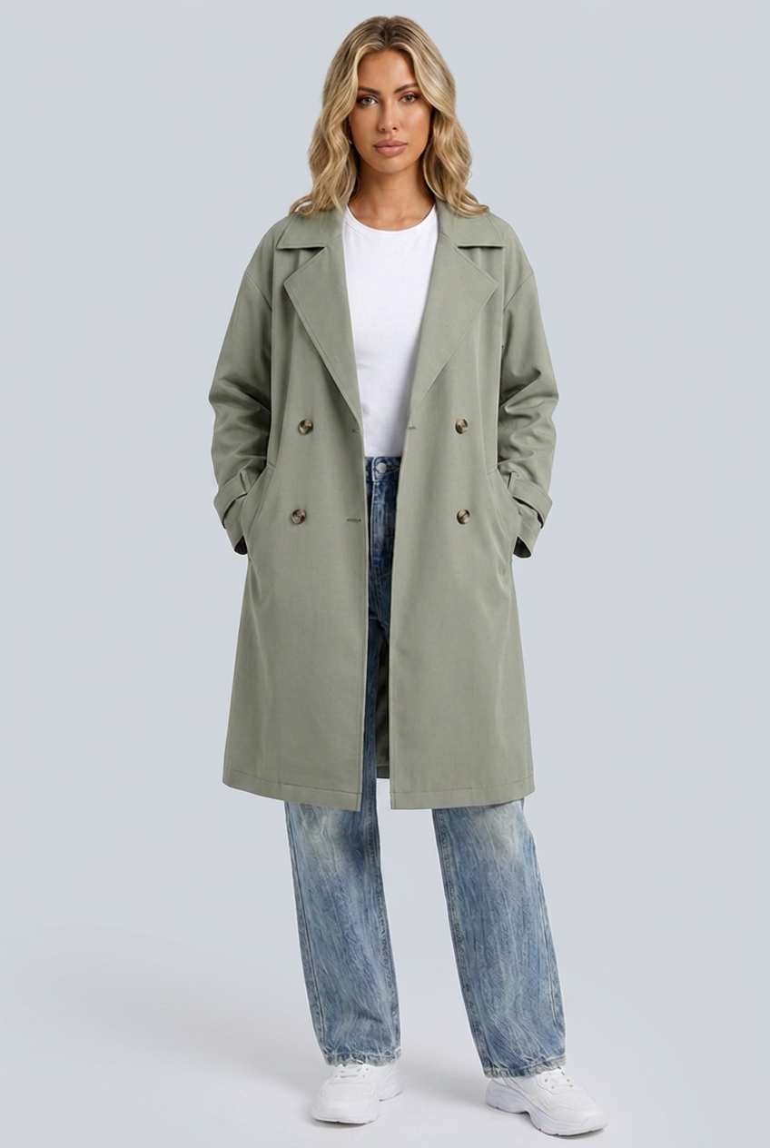 Jane Oversized Trench Coat